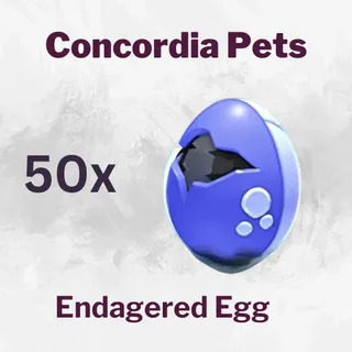 50x Endangered Egg