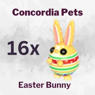 16x Easter Bunny