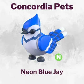 Neon Blue Jay