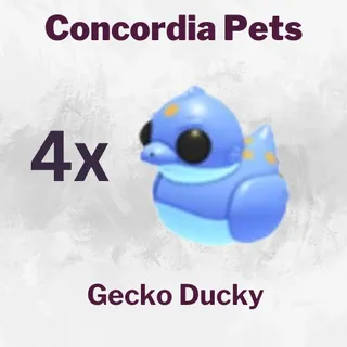 Gecko Ducky 4x