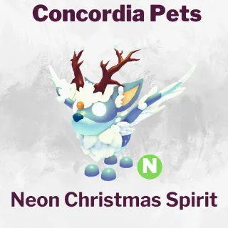 Neon Christmas Spirit