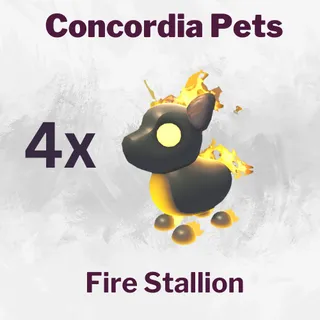 Fire Stallion x4
