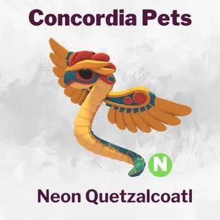 Neon Quetzalcoatl