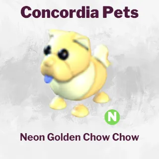 Neon Golden Chow Chow