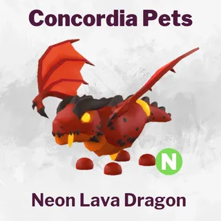 Neon Lava Dragon