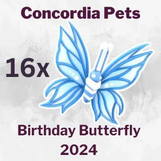 Birthday Butterfly 2024