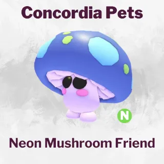 Mushroom Friend Neon