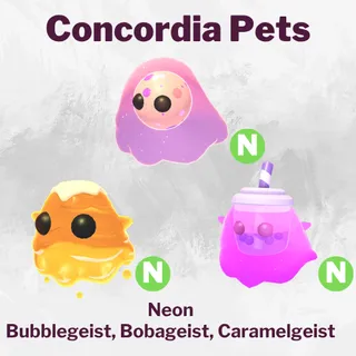 Neon Bubblegeist, Bobageist, Caramel