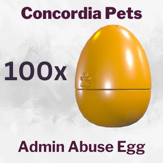 Admin Abuse Egg x100