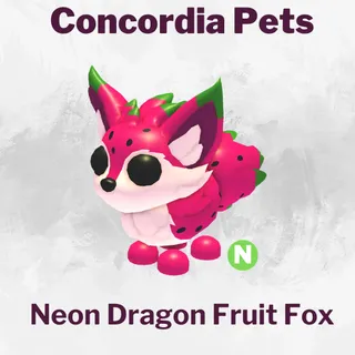 Neon Dragonfruit Fox