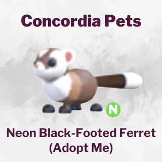 Black-Footed Ferret Neon