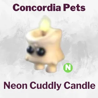 Cuddly Candle Neon