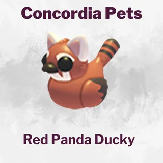 Red Panda Ducky
