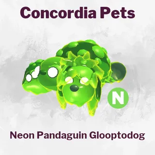 Neon Pandaguin Glooptodog