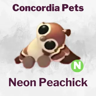 Neon Peachick