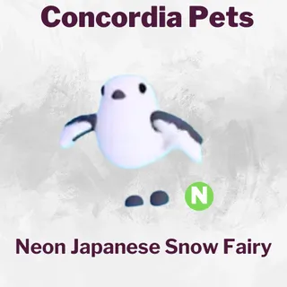 Japanese Snow Fairy Neon