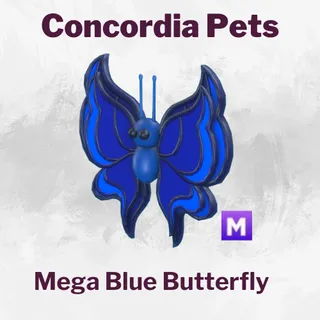 Mega Blue Butterfly