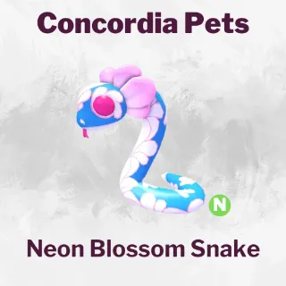 Neon Blossom Snake