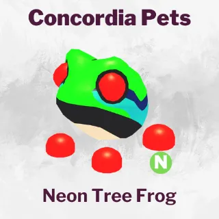 Neon Tree Frog