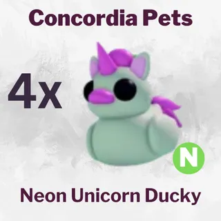 Unicorn Ducky Neon