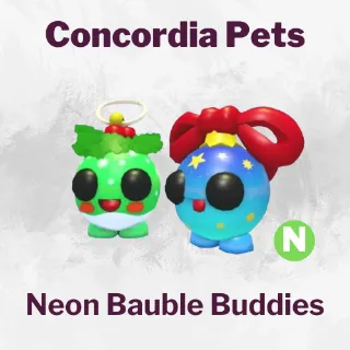 Neon Bauble Buddies