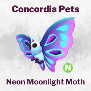 Neon Moonlight Moth