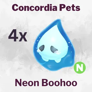 Neon Boohoo 4x