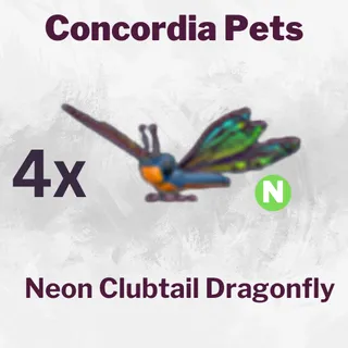 Neon Clubtail Dragonfly