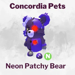 Neon Patchy Bear