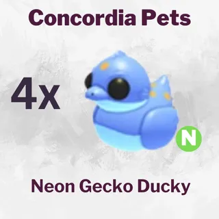 Neon Gecko Ducky