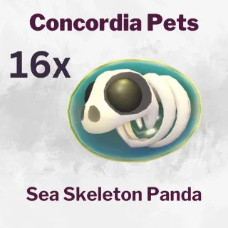 Sea Skeleton Panda