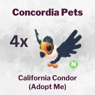 California Condor Neon x4