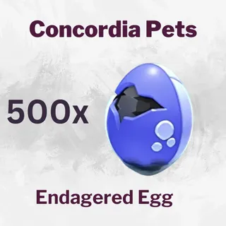 500x Endangered Egg