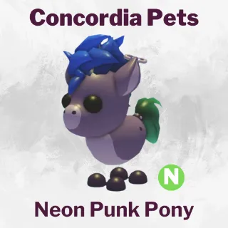 Neon Punk Pony