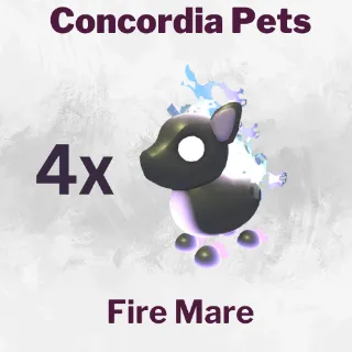 Fire Mare x4