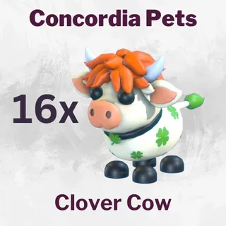 Clover Cow 16x