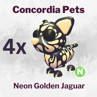 Golden Jaguar Neon