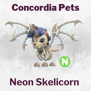 Neon Skelicorn