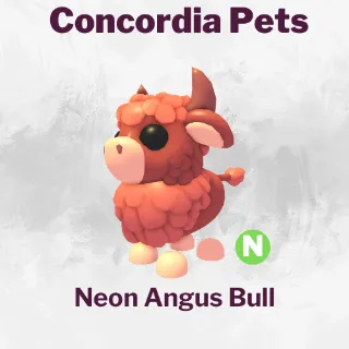 Angus Bull Neon