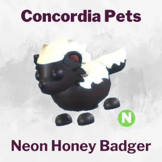 Honey Badger Neon