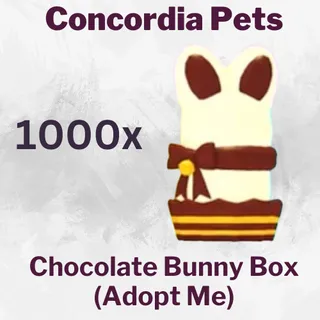 Chocolate Bunny Box x1000