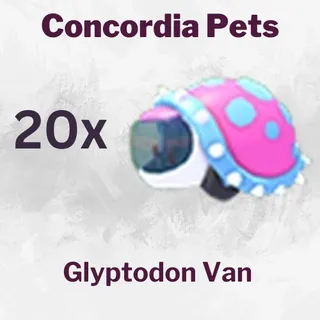Glyptodon Van x20 Adopt Me
