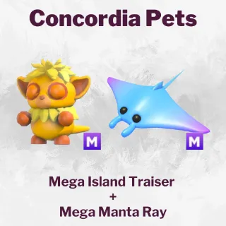 Mega Island Traiser, Mega Manta Ray