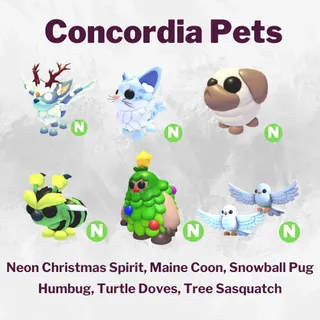 Neon Christmas Spirit, Snowball Pug