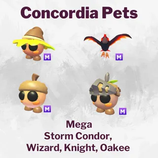 Mega Condor, Oakee Wizard, Knight