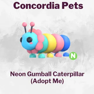 Gumball Caterpillar Neon