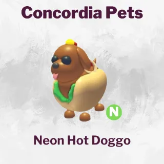Neon Hot Doggo