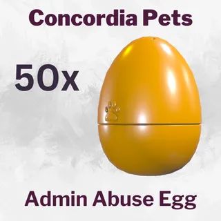 Admin Abuse Egg x50