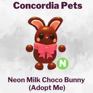 Neon Milk Choco Bunny