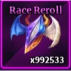 race reroll x50000